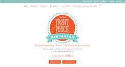 Desktop Screenshot of frontporchmercantile.com